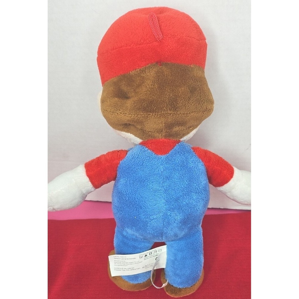 Nintendo Super Mario Bros Mario Plush Doll‎ 10 Inch 2018 - Picture 5 of 9